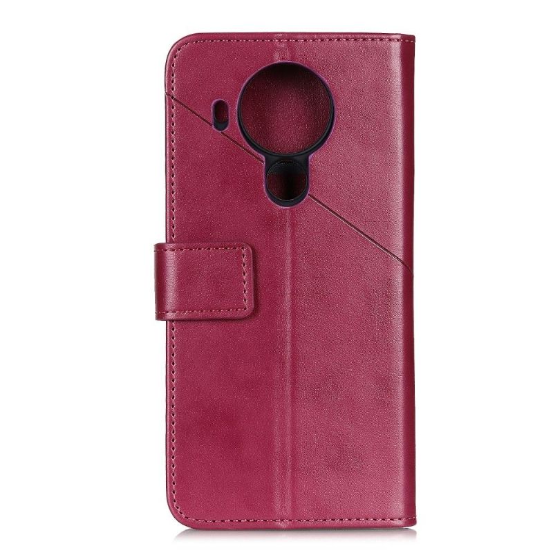 Flipové Pouzdro Na Nokia 3.4 / Nokia 5.4 Kožené Pouzdro Klapka Z Umělé Kůže S Nýtem