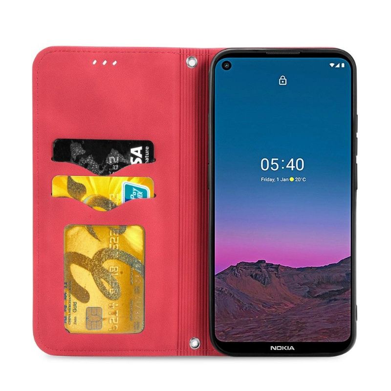 Flipové Pouzdro Na Nokia 3.4 / Nokia 5.4 Obchodní Retro