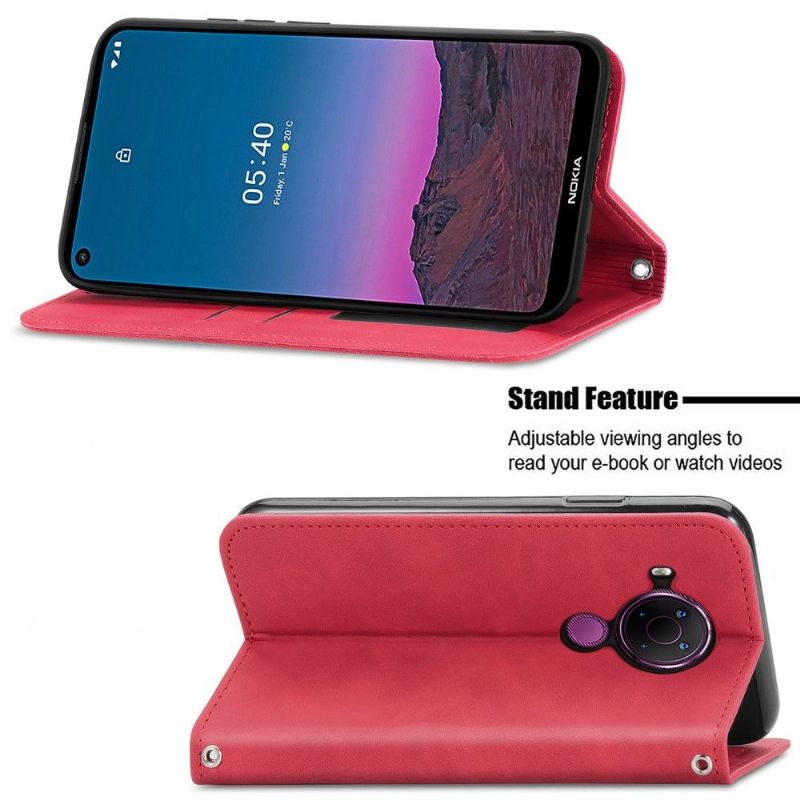 Flipové Pouzdro Na Nokia 3.4 / Nokia 5.4 Obchodní Retro