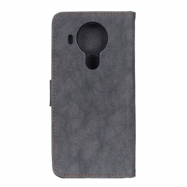 Flipové Pouzdro Na Nokia 3.4 / Nokia 5.4 Retro Kožený Efekt Khazneh