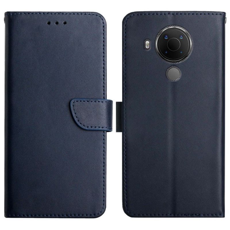 Kožené Pouzdro Na Nokia 3.4 / Nokia 5.4 Kůže Hladká Na Dotek