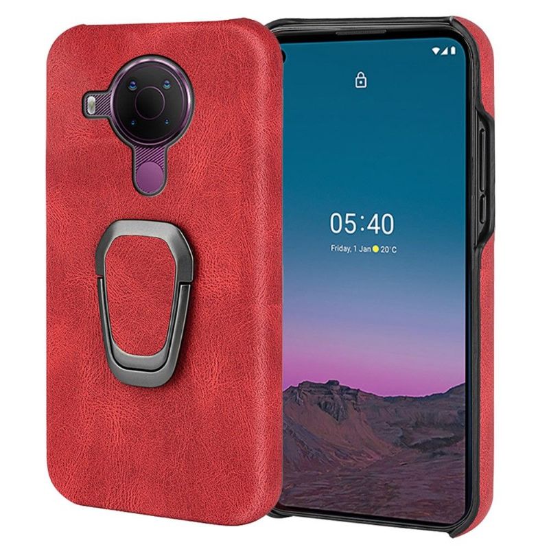 Kryt Na Nokia 3.4 / Nokia 5.4 Imitace Kůže Se Stojanem