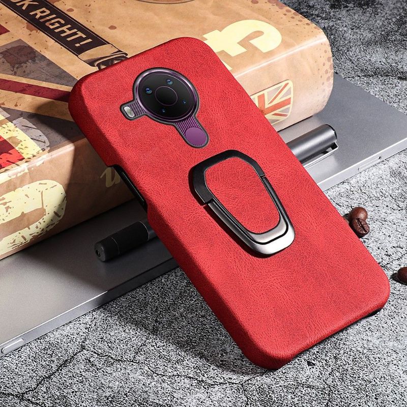Kryt Na Nokia 3.4 / Nokia 5.4 Imitace Kůže Se Stojanem