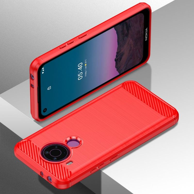 Kryty Na Mobil Na Nokia 3.4 / Nokia 5.4 Silikonový Kartáčovaný Efekt