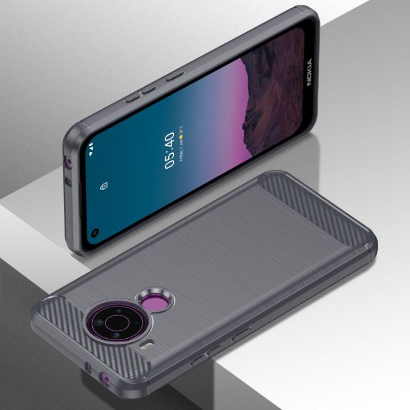Kryty Na Mobil Na Nokia 3.4 / Nokia 5.4 Silikonový Kartáčovaný Efekt