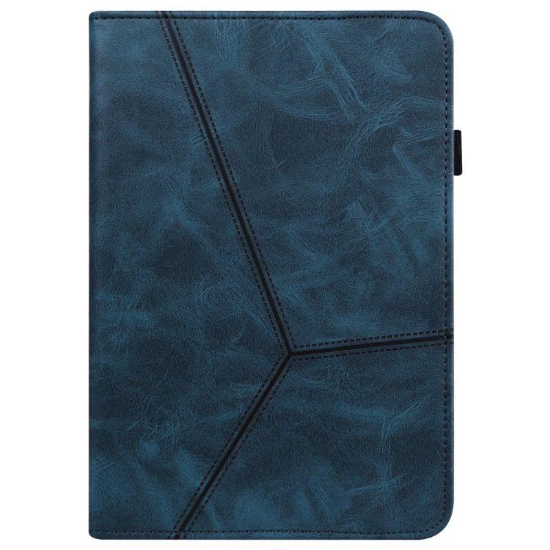 Potah iPad Mini 6 (2021) Lines S Koženým Efektem