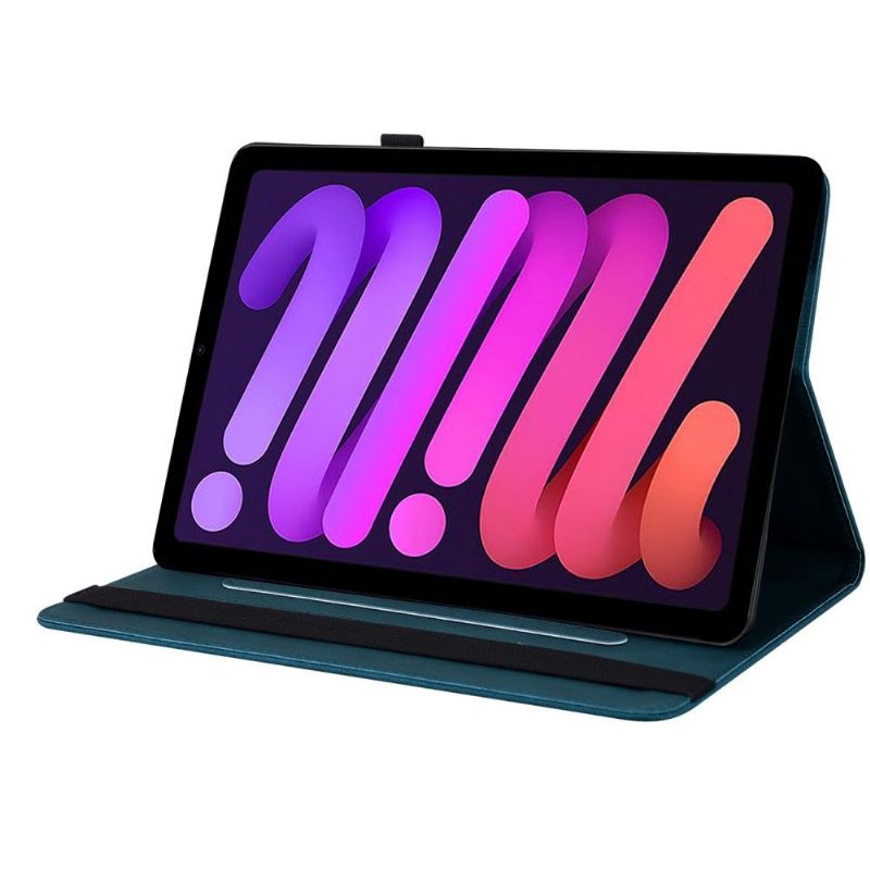 Pouzdro Retro Butterfly Na iPad Mini 6 (2021).