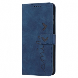 Kožený Kryt Na Realme C63 Popruh S Úsměvem