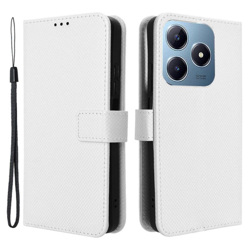 Kožený Kryt Realme C63 Páskové Body