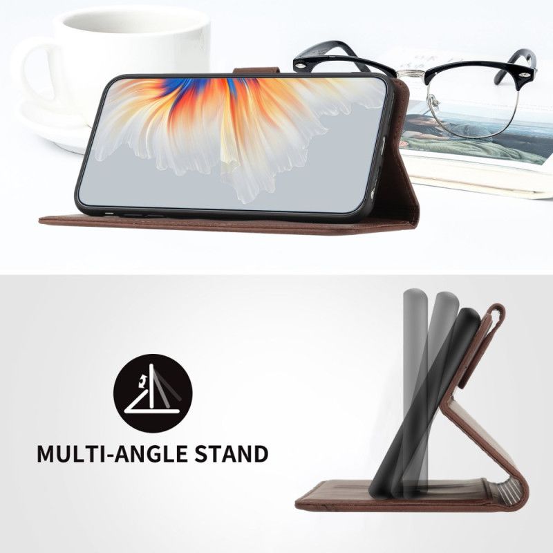 Kožený Kryt Realme C63 Úsměv A Srdce