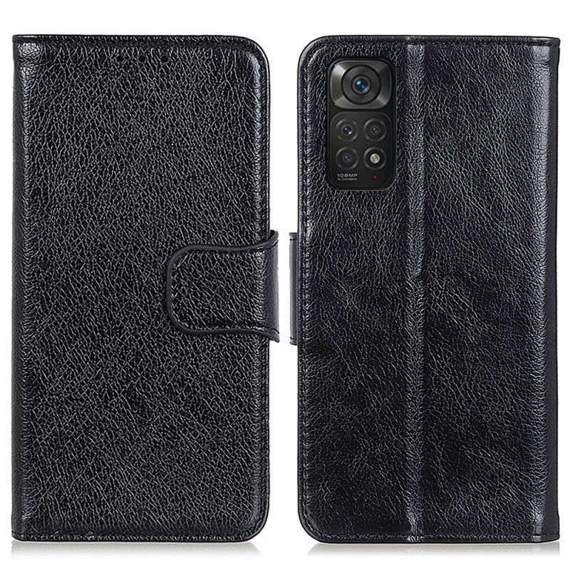 Flipové Pouzdro Na Xiaomi Redmi Note 11 / 11S Dělená Kůže Nappa