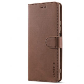 Flipové Pouzdro Na Xiaomi Redmi Note 11 / 11S Kožený Efekt Lc.imeeke
