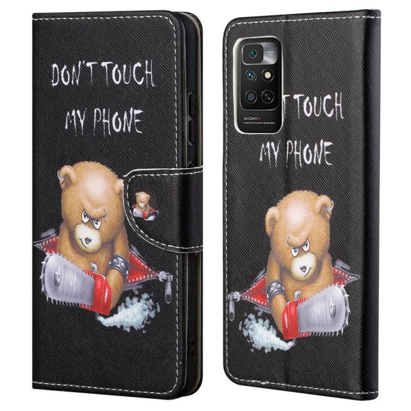 Flipové Pouzdro Na Xiaomi Redmi Note 11 / 11S Nebezpečný Medvěd