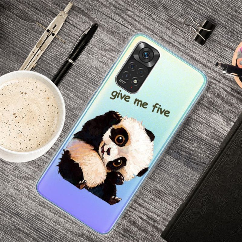 Kryt Na Xiaomi Redmi Note 11 / 11S Bezešvé Panda Dej Mi Pět