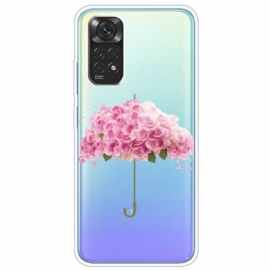 Kryt Na Xiaomi Redmi Note 11 / 11S Deštník V Růžích