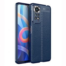 Kryt Na Xiaomi Redmi Note 11 / 11S Efekt Kůže Litchi S Dvojitou Linií