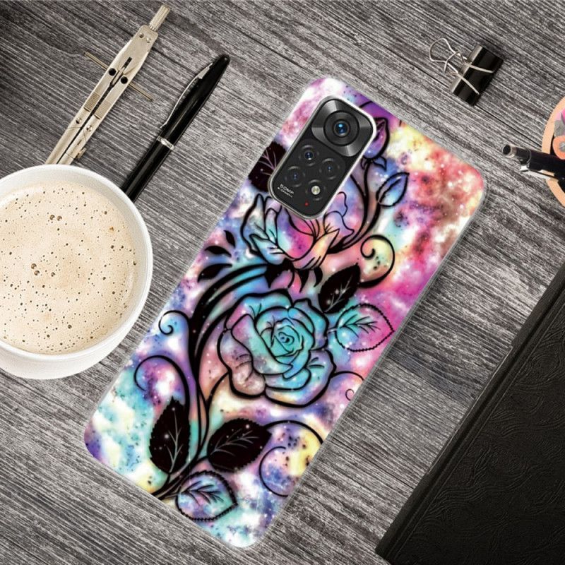 Kryt Na Xiaomi Redmi Note 11 / 11S Květinový Design