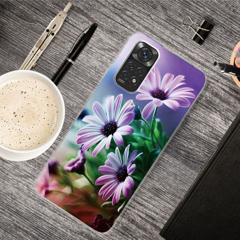 Kryt Na Xiaomi Redmi Note 11 / 11S Realistické Květiny