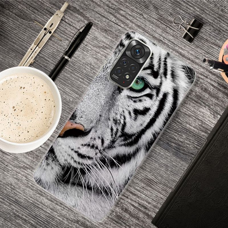 Kryty Na Mobil Na Xiaomi Redmi Note 11 / 11S Flexibilní Tygr
