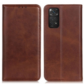 Kryty Na Mobil Na Xiaomi Redmi Note 11 / 11S Flipové Pouzdro Elegance Štípaná Kůže