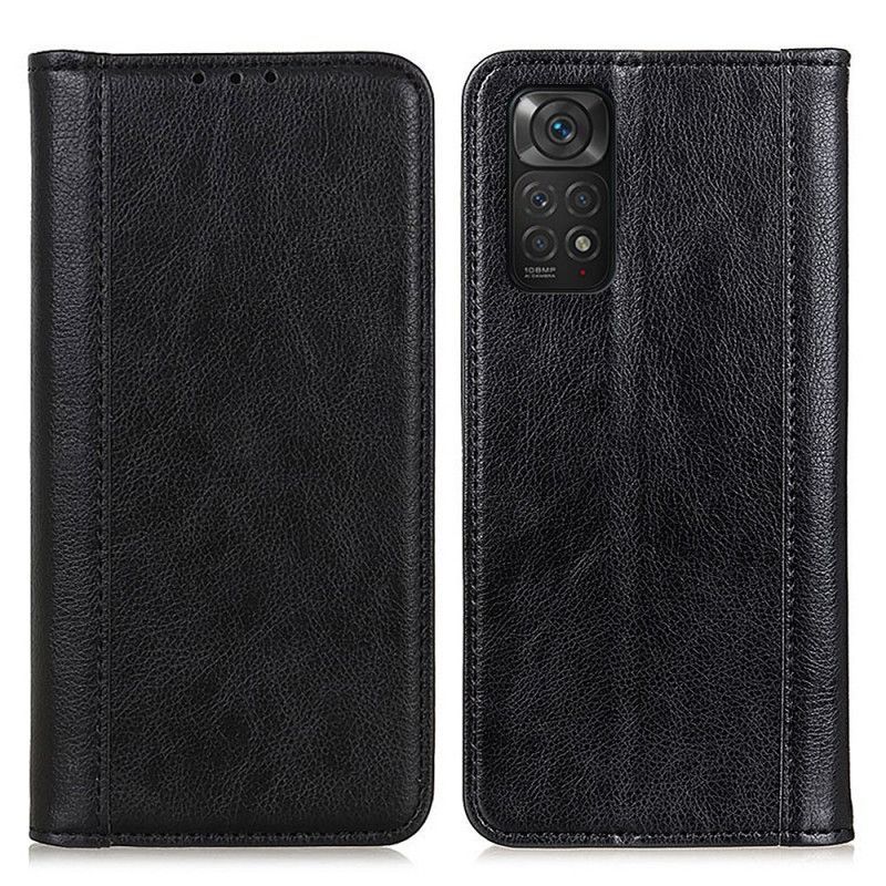 Kryty Na Mobil Na Xiaomi Redmi Note 11 / 11S Flipové Pouzdro Kůže Elegance Split Litchi