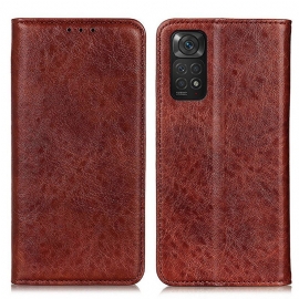Kryty Na Mobil Na Xiaomi Redmi Note 11 / 11S Flipové Pouzdro Textura Kůže