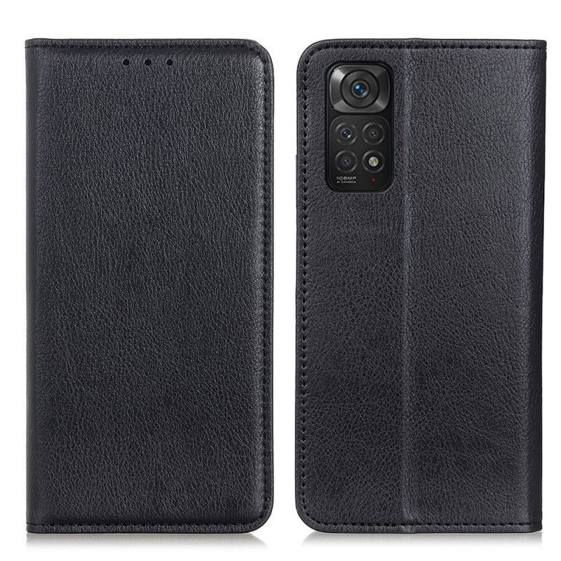 Kryty Na Mobil Na Xiaomi Redmi Note 11 / 11S Flipové Pouzdro Textura Liči Split Kůže