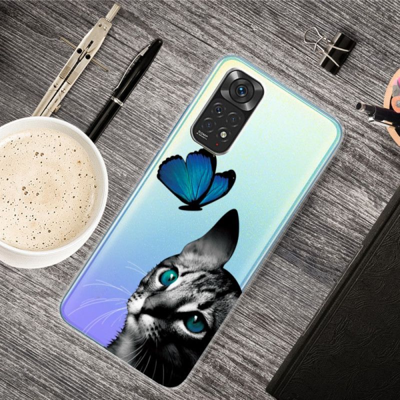 Kryty Na Mobil Na Xiaomi Redmi Note 11 / 11S Kočka A Motýl