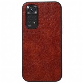 Kryty Na Mobil Na Xiaomi Redmi Note 11 / 11S Texturovaná Umělá Kůže