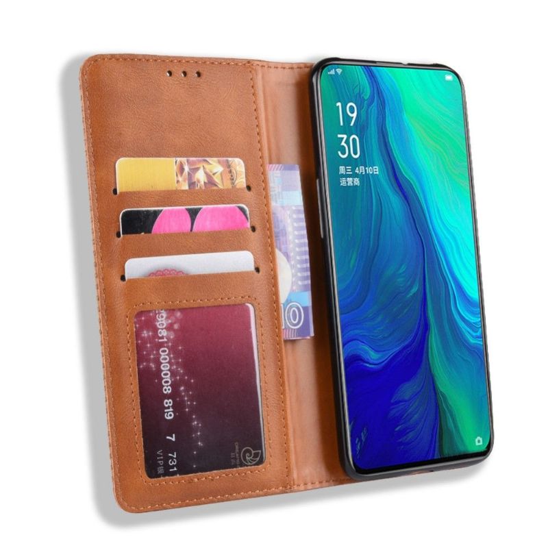 Flipové Pouzdro Na Oppo Reno 10x Zoom Kožený Styl Cirénius