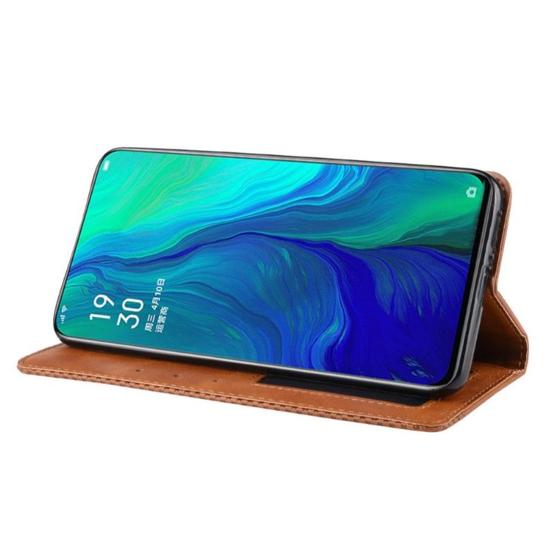 Flipové Pouzdro Na Oppo Reno 10x Zoom Kožený Styl Cirénius