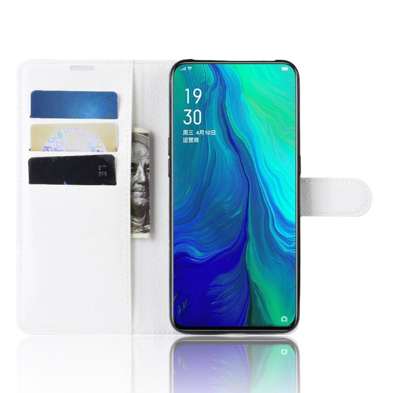 Flipové Pouzdro Na Oppo Reno 10x Zoom Peněženkové Pouzdro Styl Kůže