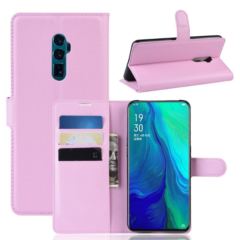 Flipové Pouzdro Na Oppo Reno 10x Zoom Peněženkové Pouzdro Styl Kůže