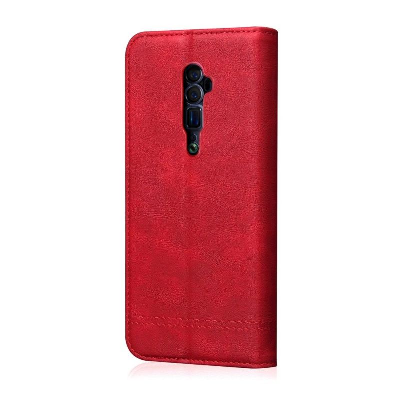 Kožené Pouzdro Na Oppo Reno 10x Zoom Nebeské Chytré Retro