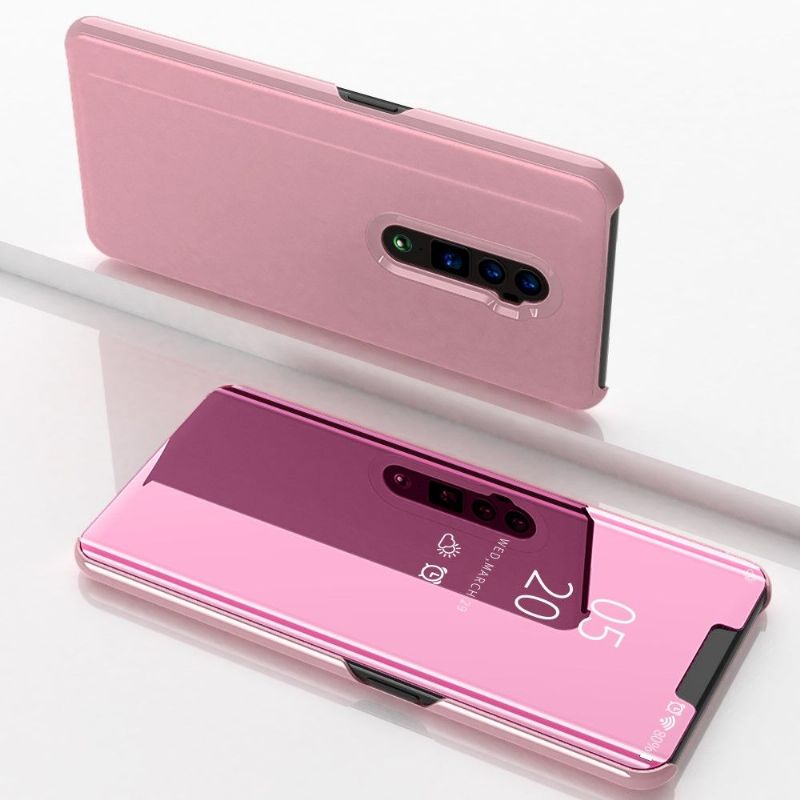 Kryt Na Oppo Reno 10x Zoom Flipové Pouzdro Zrcadlový Efekt