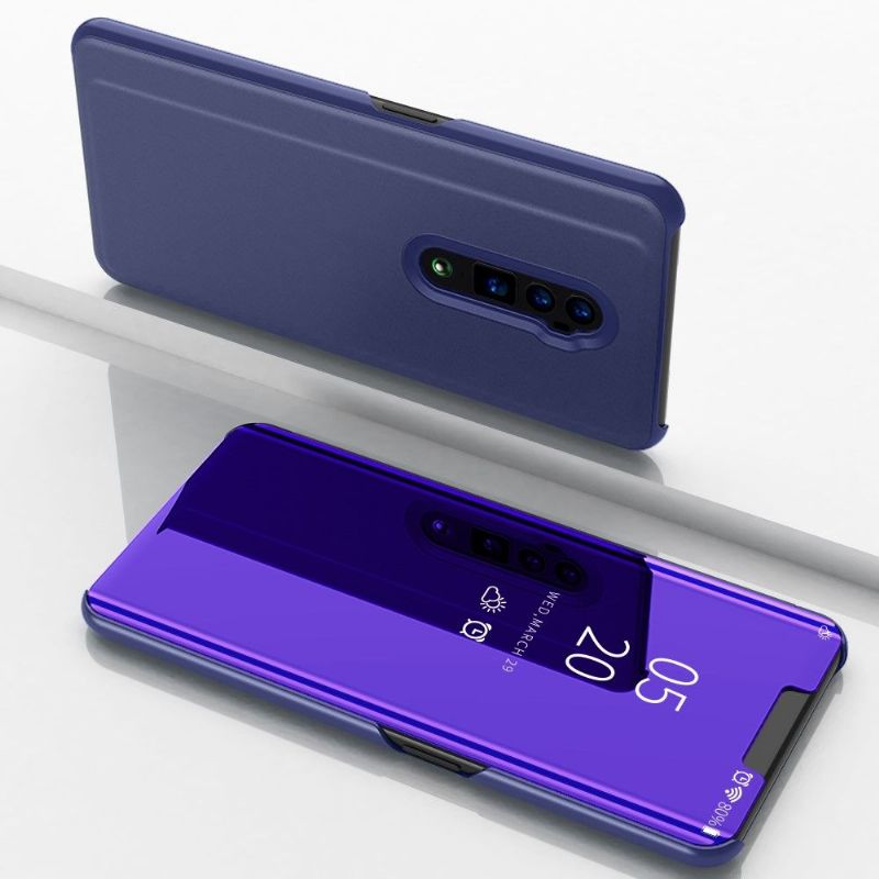 Kryt Na Oppo Reno 10x Zoom Flipové Pouzdro Zrcadlový Efekt