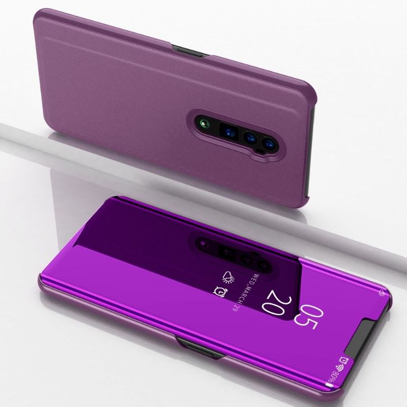 Kryt Na Oppo Reno 10x Zoom Flipové Pouzdro Zrcadlový Efekt
