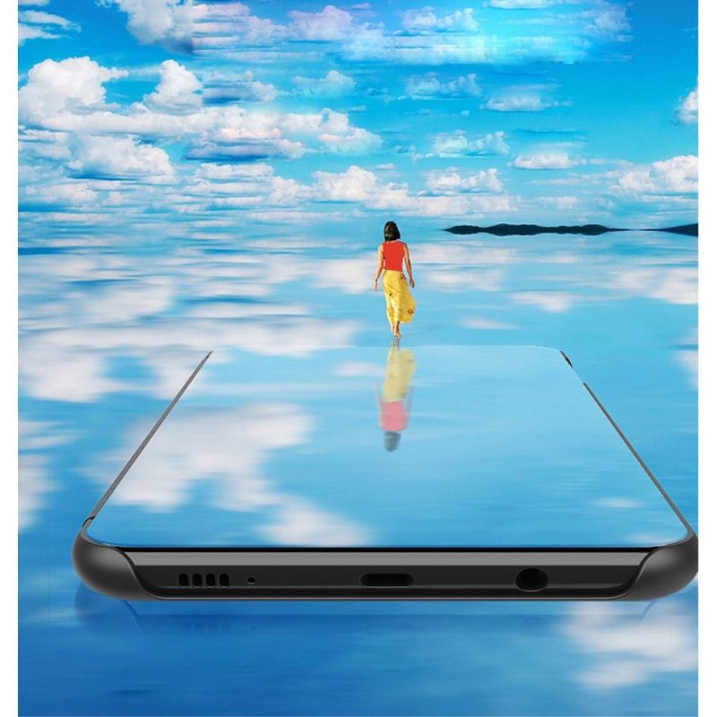 Kryt Na Oppo Reno 10x Zoom Flipové Pouzdro Zrcadlový Efekt