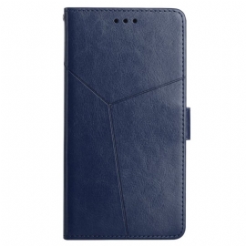 Kožený Kryt Oneplus 12 5g Design Popruhu Y