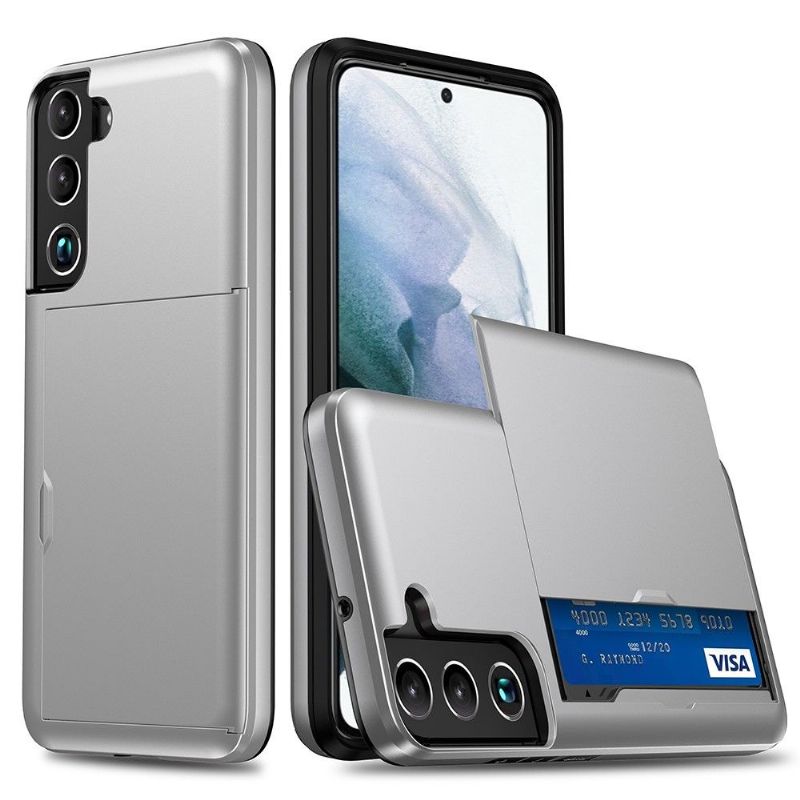 Kryt Na Samsung Galaxy S22 Plus 5G Držák Karty S Matným Efektem Locard