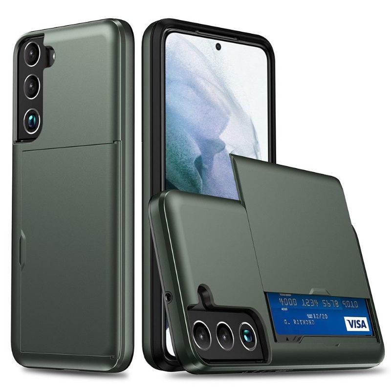 Kryt Na Samsung Galaxy S22 Plus 5G Držák Karty S Matným Efektem Locard