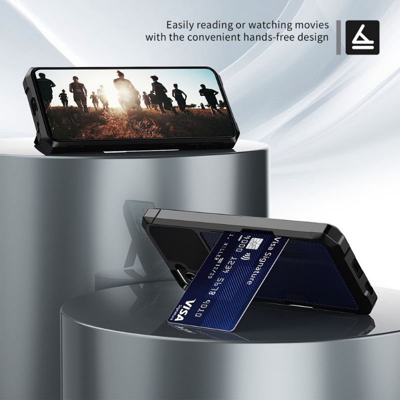 Kryt Na Samsung Galaxy S22 Plus 5G Držák Karty Zm02