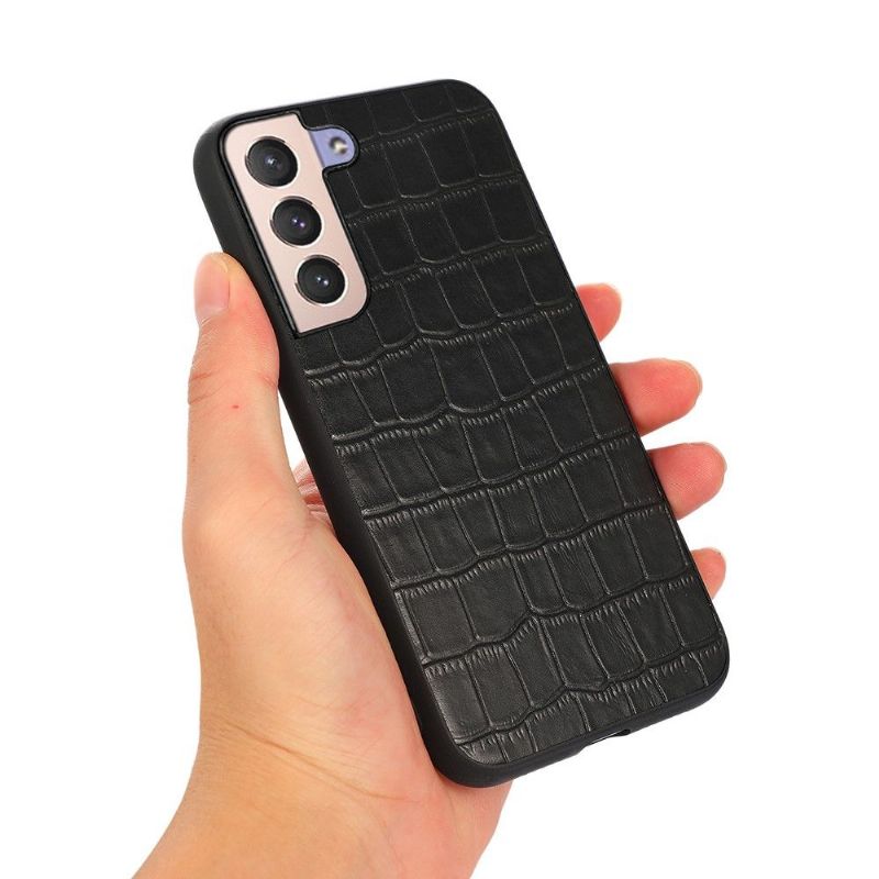 Kryt Na Samsung Galaxy S22 Plus 5G Elegantní Vzhled Croco Skin