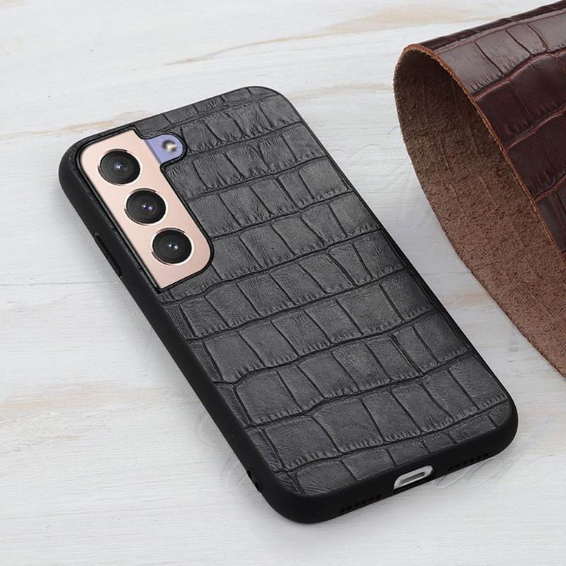 Kryt Na Samsung Galaxy S22 Plus 5G Elegantní Vzhled Croco Skin