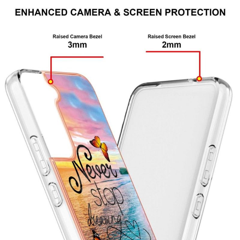 Kryt Na Samsung Galaxy S22 Plus 5G Nikdy Nepřestávejte Snít