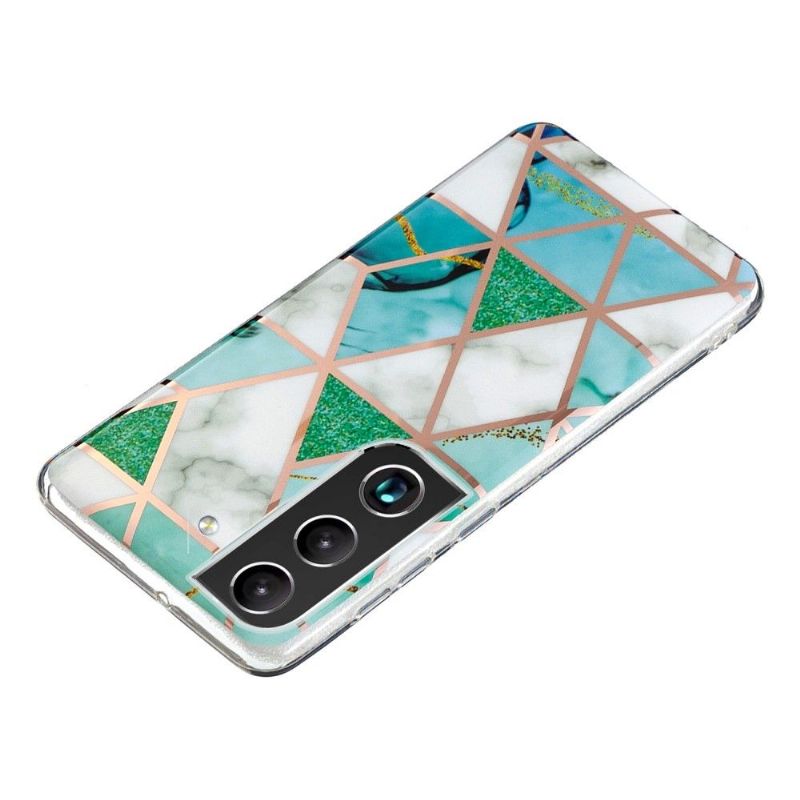 Kryt Na Samsung Galaxy S22 Plus 5G Silikonová Geometrie