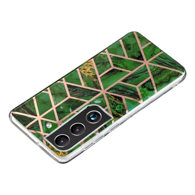 Kryt Na Samsung Galaxy S22 Plus 5G Silikonová Geometrie