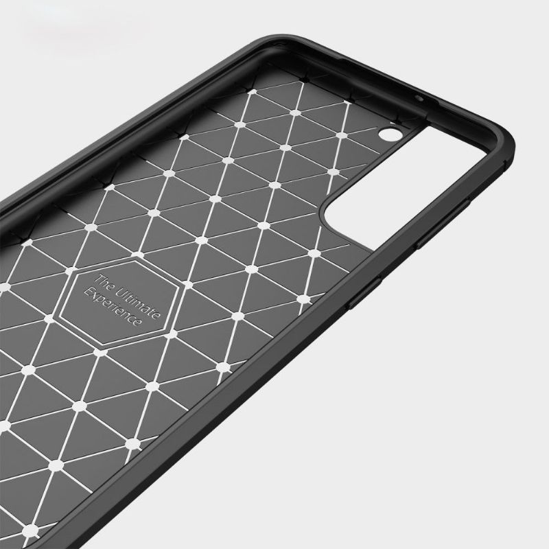 Kryt Na Samsung Galaxy S22 Plus 5G Silikonový Kartáčovaný Efekt