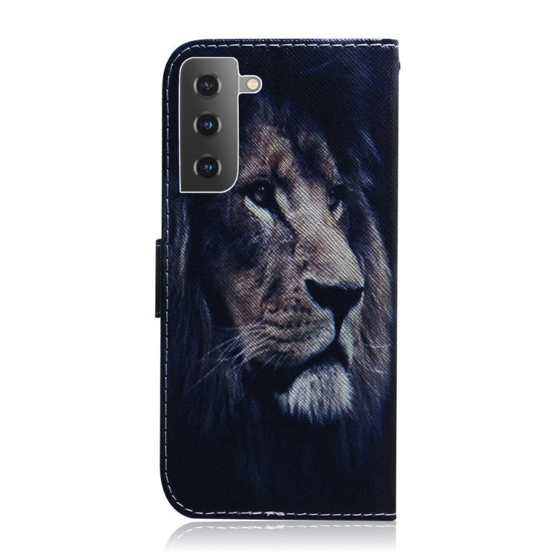 Pouzdra Na Samsung Galaxy S22 Plus 5G Vzor Lva