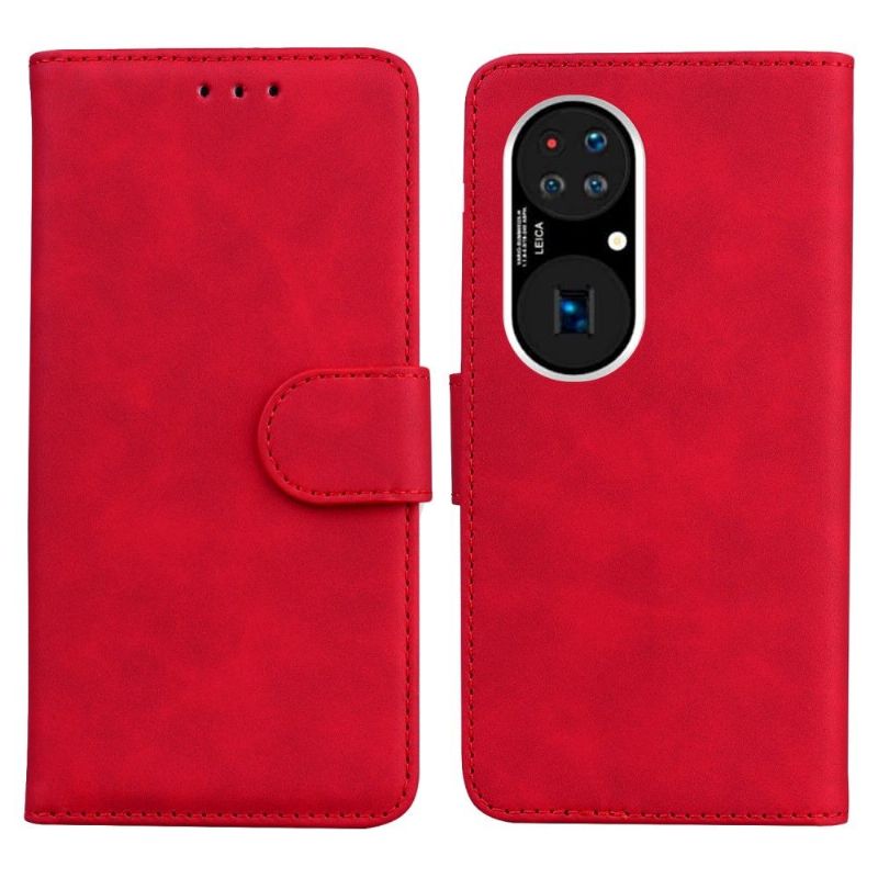 Flipové Pouzdro Na Huawei P50 Pro Římský Měkký Dotek